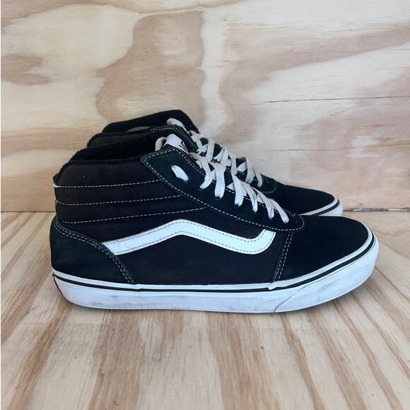 Vans Off The Wall - Ward Hi Top Classic - Sneakers - Black - Men's - 9 - Picture 1 of 9